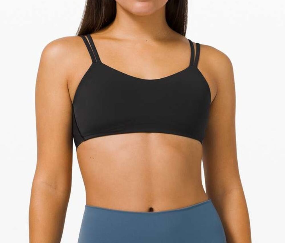 Lululemon Athletica Like a Cloud Sport Bra *Light Support, B/C Cup Black Small